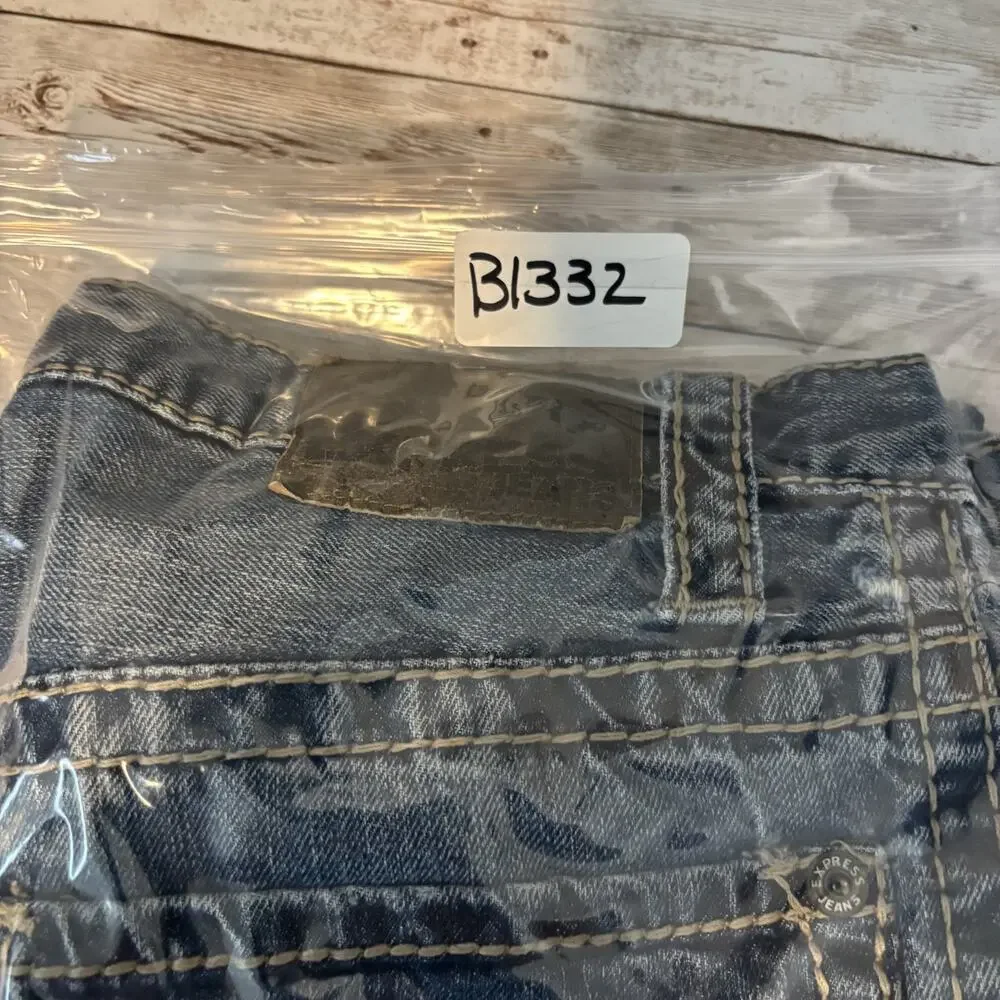 Y2k Express Kingston Jean Mens 32x31 Classic Fit Boot Cut Denim Western Workwear